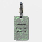 Achtergrond 5 bagagelabel (Achterkant verticaal)