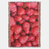 Achtergrond aardbeien deken (Voorkant Verticaal)