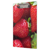 Achtergrond aardbeien klembord (Links)