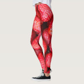Achtergrond aardbeien leggings (Links)