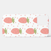 Achtergrond aardbeien voor vruchten Case-Mate iPhone case (Achterkant (horizontaal))