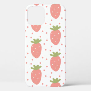 Achtergrond aardbeien voor vruchten Case-Mate iPhone case