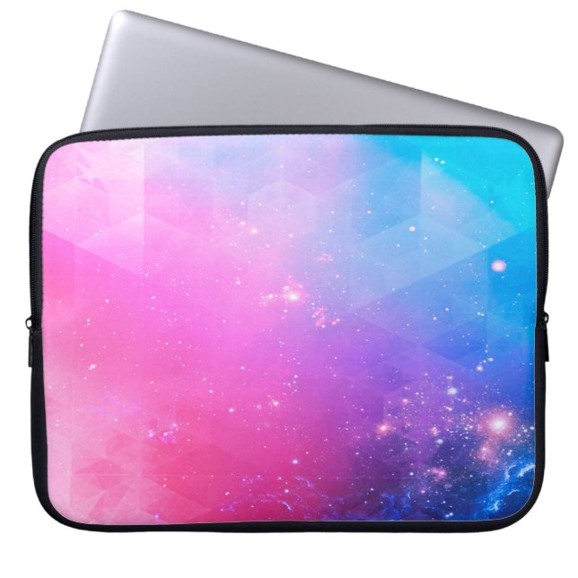 Achtergrond abstract futuristisch laptop sleeve (Voorkant)