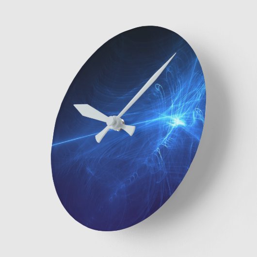 Achtergrond Abstract licht Ronde Klok (Hoek)