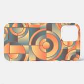 Achtergrond-abstract-oranje-blauw Case-Mate iPhone Case (Achterkant (horizontaal))