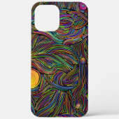 Achtergrond-abstract-psychedelisch Case-Mate iPhone Case (Achterkant)