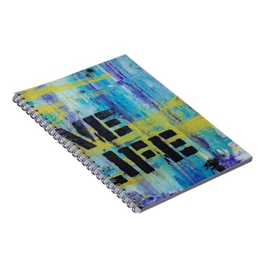 Achtergrond abstracte graffiti notitieboek (Rechterzijde)