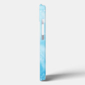 Achtergrond abstracte handtekening Waterverf: Blau Case-Mate iPhone Case (Achterkant / Links)