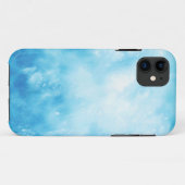 Achtergrond abstracte handtekening Waterverf: Blau Case-Mate iPhone Case (Achterkant (horizontaal))