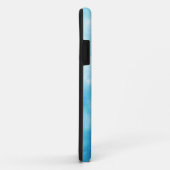 Achtergrond abstracte handtekening Waterverf: Blau Case-Mate iPhone Case (Achterkant/rechts)