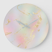 achtergrond abstracte hellingen grote klok (Voorkant)