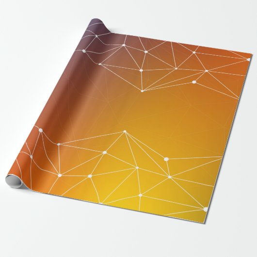 Achtergrond abstracte lijn cadeaupapier (Uitgerold)