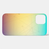 Achtergrond abstracte lijn Case-Mate iPhone case (Achterkant (horizontaal))