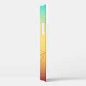 Achtergrond abstracte lijn Case-Mate iPhone case (Achterkant / Rechts)