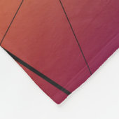 Achtergrond abstracte lijn fleece deken (Hoek)