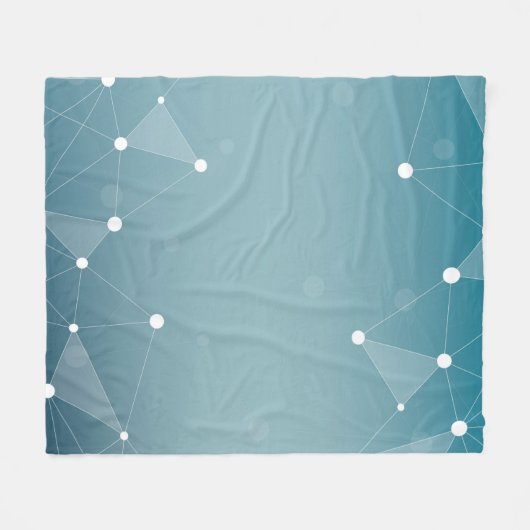 Achtergrond abstracte lijn fleece deken (Voorkant (Horizontaal))