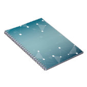 Achtergrond abstracte lijn notitieboek (Rechterzijde)