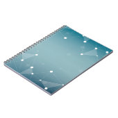 Achtergrond abstracte lijn notitieboek (Linkerzijde)