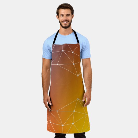 Achtergrond abstracte lijn schort (Gedragen)