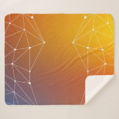 Achtergrond abstracte lijn sherpa deken (Voorkant (horizontaal))