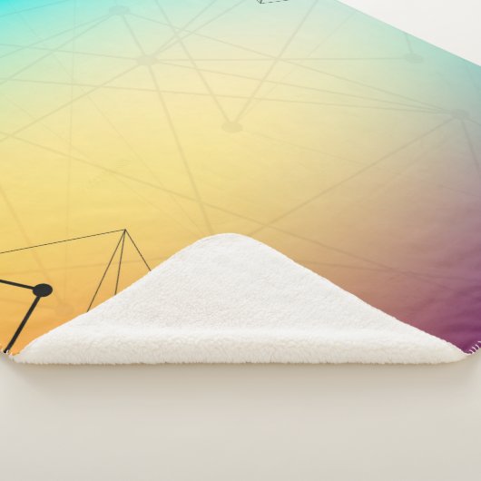 Achtergrond abstracte lijn sherpa deken (3/4)