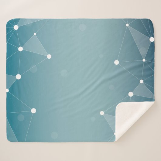 Achtergrond abstracte lijn sherpa deken (Voorkant (horizontaal))