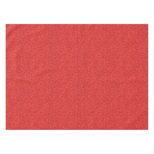 Achtergrond abstracte rode rozen tafelkleed (Voorkant (Horizontaal))