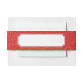 Achtergrond abstracte rode rozen uitnodigingen wikkel (Voorkant Voorbeeld)