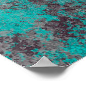 Achtergrond abstracte wandkleur poster (Hoek)