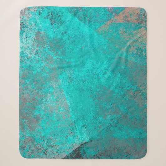 Achtergrond abstracte wandkleur sherpa deken (Voorkant)