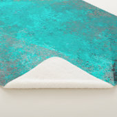 Achtergrond abstracte wandkleur sherpa deken (3/4)