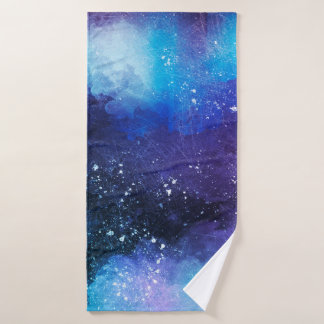 Achtergrond abstracte waterverf badhanddoek