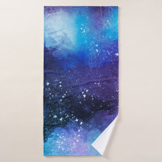 Achtergrond abstracte waterverf badhanddoek (Badhanddoek)