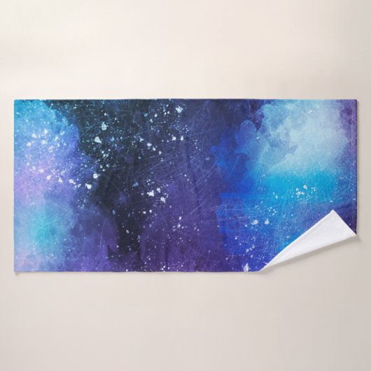 Achtergrond abstracte waterverf badhanddoek (Badhanddoek)