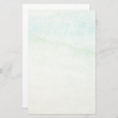 achtergrond abstracte waterverf briefpapier (Voorkant / Achterkant)