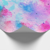 Achtergrond abstracte waterverf cadeaupapier (Hoek)