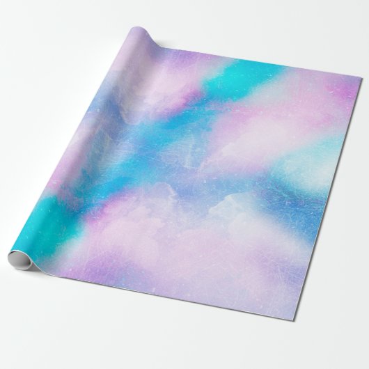 Achtergrond abstracte waterverf cadeaupapier (Uitgerold)