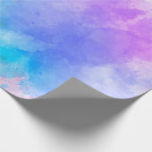 Achtergrond abstracte waterverf cadeaupapier (Hoek)