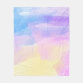Achtergrond abstracte waterverf fleece deken (Voorkant)
