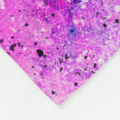 Achtergrond abstracte waterverf fleece deken (Hoek)