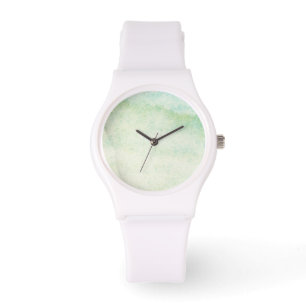 achtergrond abstracte waterverf horloge