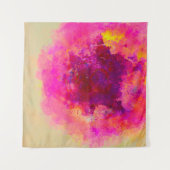 achtergrond abstracte waterverf. Kleurrijke textuu Wandkleed (Voorkant (horizontaal))