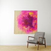 achtergrond abstracte waterverf. Kleurrijke textuu Wandkleed (In Situ (horizontaal))