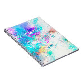 Achtergrond abstracte waterverf notitieboek (Rechterzijde)