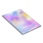 Achtergrond abstracte waterverf notitieboek (Rechterzijde)