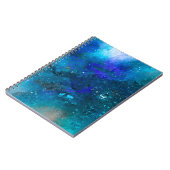 Achtergrond abstracte waterverf notitieboek (Linkerzijde)