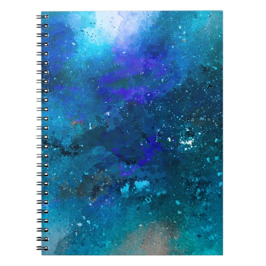Achtergrond abstracte waterverf notitieboek (Voorkant)