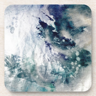 achtergrond abstracte waterverf op grunge paper 2 drankjes onderzetter