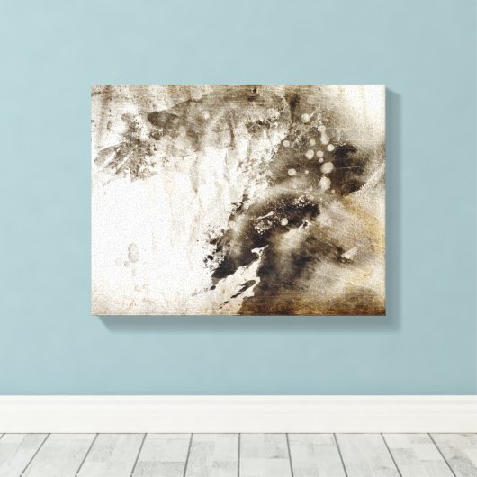 Achtergrond abstracte waterverf op grunge paper canvas afdruk (Insitu (Houten vloer))