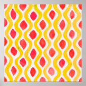 achtergrond abstracte waterverf poster (Voorkant)